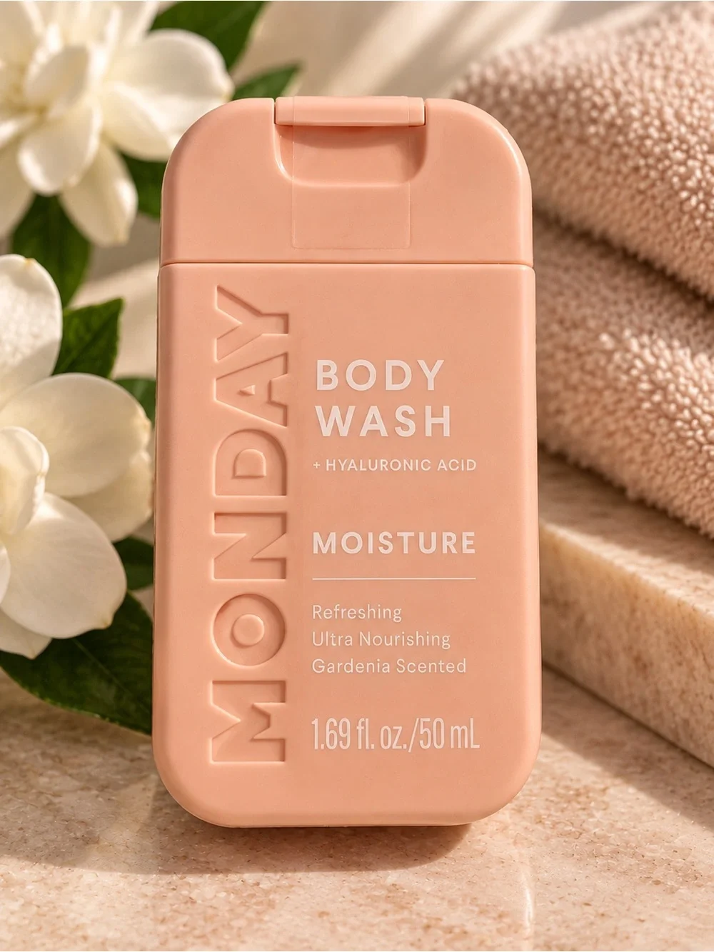 MONDAY Moisture Body Wash Hyaluronic Acid Gardenia